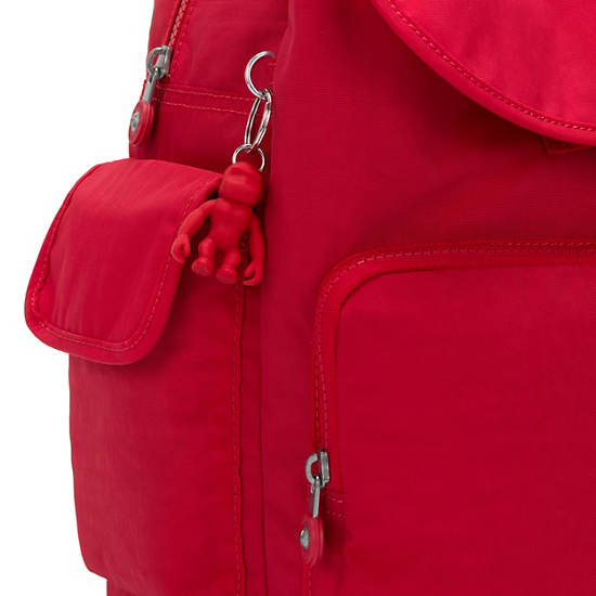 Kipling City Pack Rugzak Rood | BE 1520SG